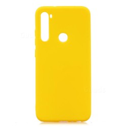 Capa de Silicone para Samsung Galaxy A21 Amarelo